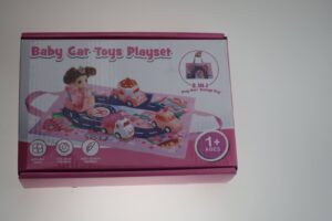 Baby Car Toys Playset- Zestaw Samochodzików z Matą 2 w 1
